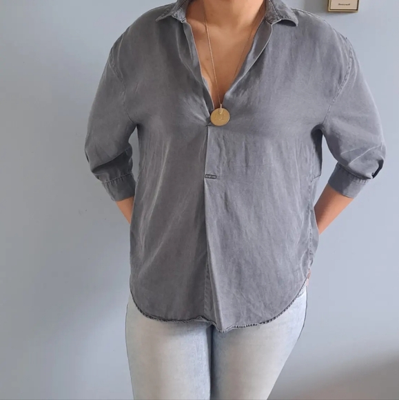Grey Zara Shirt - Picture 2 of 5